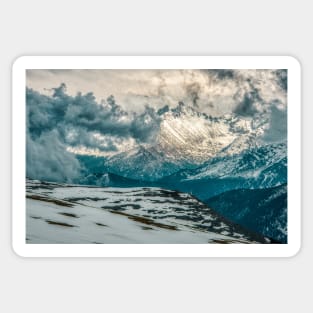 Longs Peak Storm Sticker